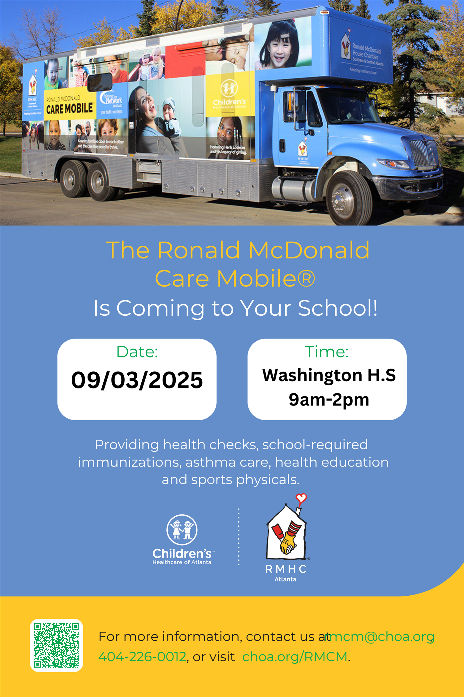  Ronald McDonald Care Mobile